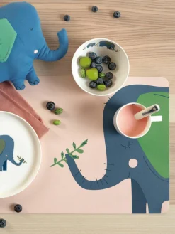 Kinder Asa Selection Tischsets Leo Emma Elefant, 2 Stück