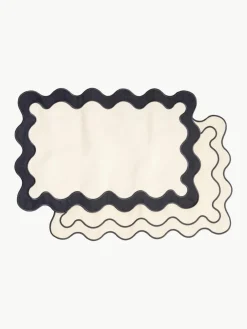 Business & Pleasure Tischsets Wave, 4er-Set