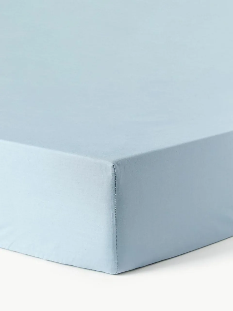 Westwing Collection Topper-Spannbettlaken Elsie, Baumwollperkal