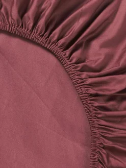 Westwing Collection Topper-Spannbettlaken Premium, Baumwollsatin