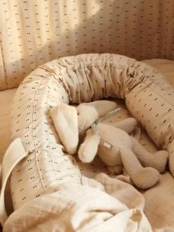 Kinder Liewood Tragbares Babynest Gro aus Baumwolle