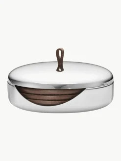Georg Jensen Untersetzer Sky mit Behälter, 5er-Set