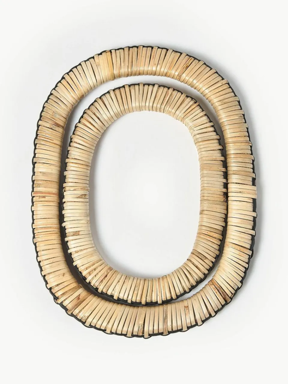 ferm LIVING Untersetzer Weave aus Rattan und Mangoholz, 2er-Set