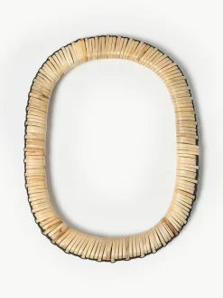 ferm LIVING Untersetzer Weave aus Rattan und Mangoholz, 2er-Set