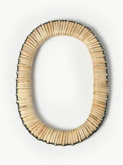 ferm LIVING Untersetzer Weave aus Rattan und Mangoholz, 2er-Set