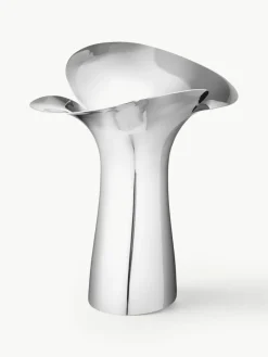 Georg Jensen Vase Bloom Botanica aus Edelstahl, H 33 cm