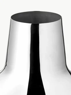 Georg Jensen Vase Henning Koppel aus Edelstahl, H 22 cm