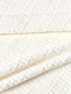 Westwing Collection Velours-Handtuch Tallulah mit dekorativen Fransen, in verschiedenen Größen