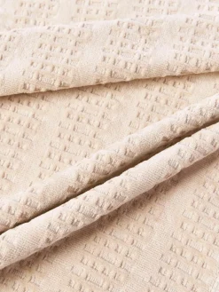 Westwing Collection Velours-Handtuch Tallulah mit dekorativen Fransen, in verschiedenen Größen