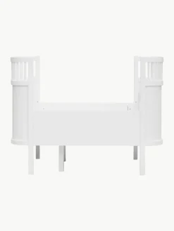Kinder Sebra Verlängerbares Babybett Baby & Junior aus Birkenholz, 70 x 110/150 cm
