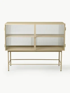 ferm LIVING Vitrine Haze mit Glastüren
