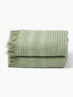 Westwing Collection Waffelpiqué-Handtuch Yara, in verschiedenen Größen