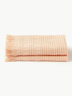 Westwing Collection Waffelpiqué-Handtuch Yara, in verschiedenen Größen