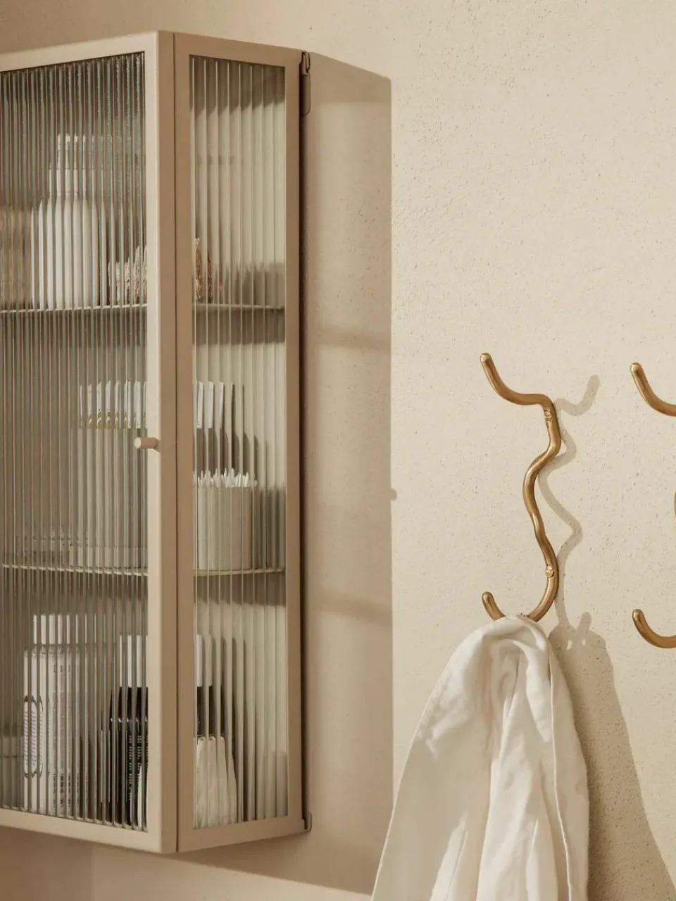 ferm LIVING Wand-Badregal Haze