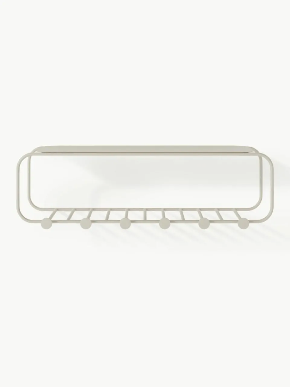 Westwing Collection Wandgarderobe Nash aus Metall