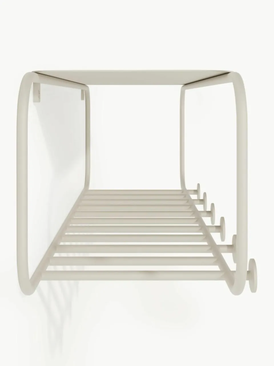 Westwing Collection Wandgarderobe Nash aus Metall