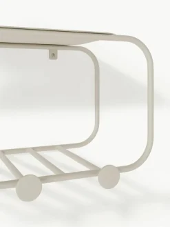 Westwing Collection Wandgarderobe Nash aus Metall