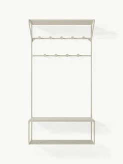 Westwing Collection Wand-Garderobe Nash aus Metall