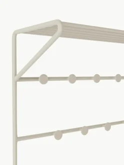 Westwing Collection Wand-Garderobe Nash aus Metall