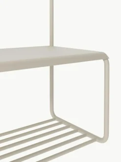 Westwing Collection Wand-Garderobe Nash aus Metall