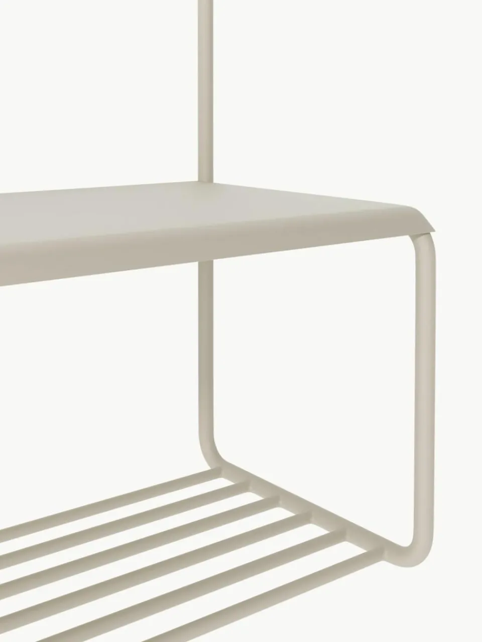 Westwing Collection Wand-Garderobe Nash aus Metall