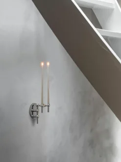 Stoff Nagel Wandhalter für Kerzenhalter