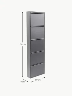 Kare Design Wand-Schuhschrank Caruso mit Klappfächern