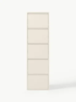 Kare Design Wand-Schuhschrank Caruso mit Klappfächern