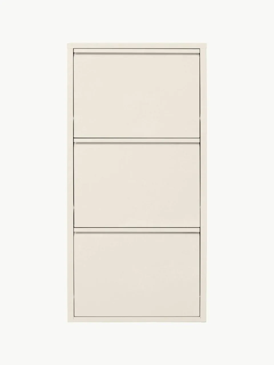 Kare Design Wand-Schuhschrank Caruso mit Klappfächern