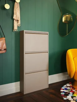 Kare Design Wand-Schuhschrank Caruso mit Klappfächern