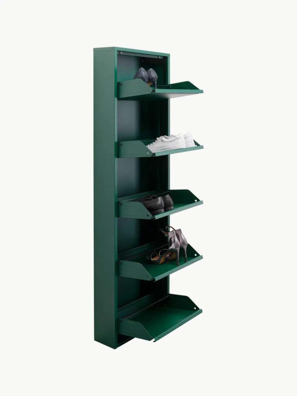 Kare Design Wand-Schuhschrank Caruso mit Klappfächern