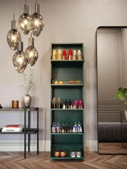 Kare Design Wand-Schuhschrank Caruso mit Klappfächern