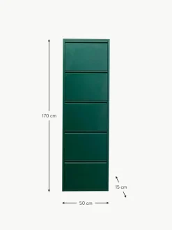 Kare Design Wand-Schuhschrank Caruso mit Klappfächern