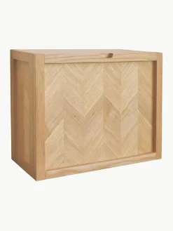 Hübsch Wand-Schuhschrank Herringbone aus Eichenholz