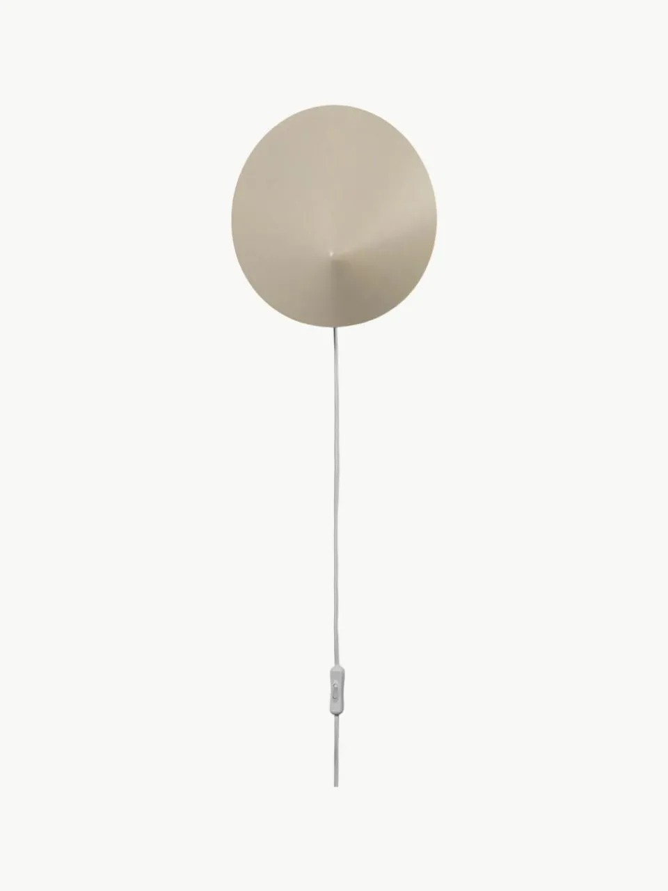 ferm LIVING Wandstrahler Arum mit Stecker, verstellbar