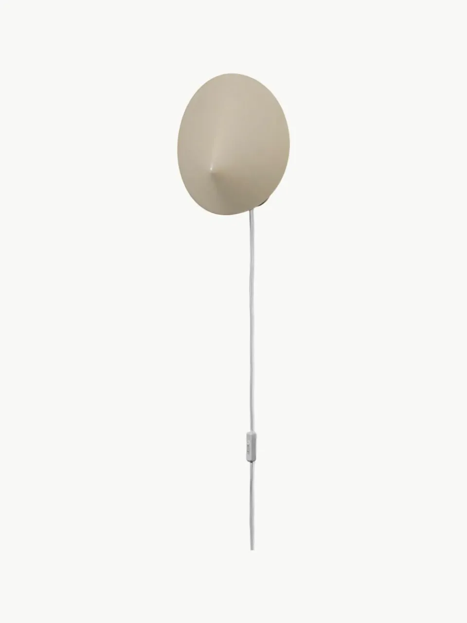 ferm LIVING Wandstrahler Arum mit Stecker, verstellbar