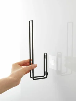 Yamazaki Wand-Toilettenpapierhalter Tower mit Klebehaken
