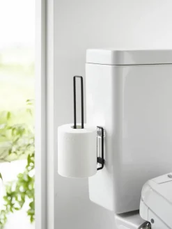 Yamazaki Wand-Toilettenpapierhalter Tower mit Klebehaken