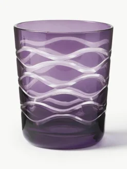 Pols Potten Wassergläser Cobalt, 6er-Set