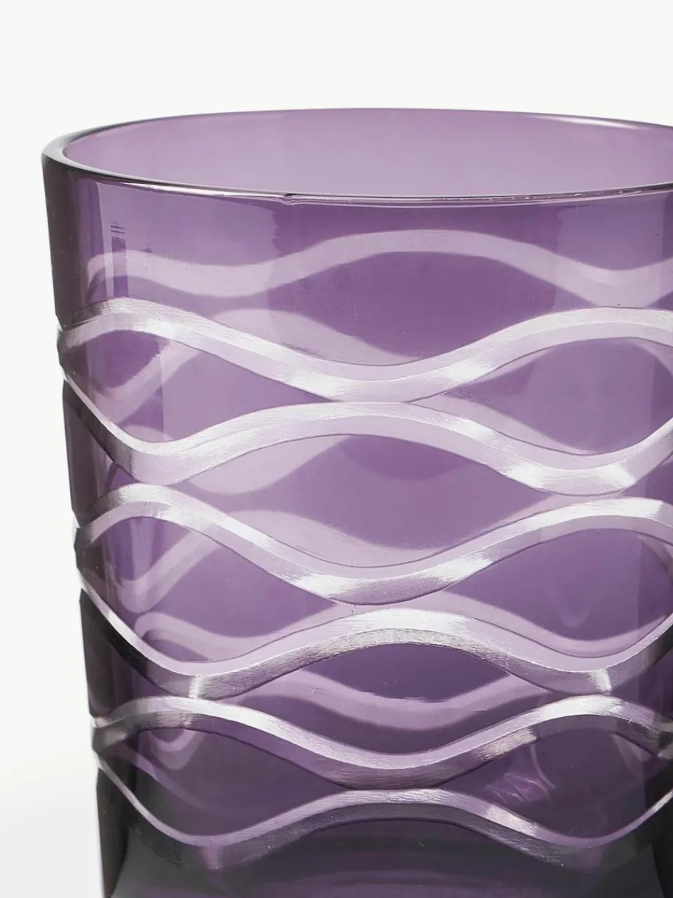 Pols Potten Wassergläser Cobalt, 6er-Set