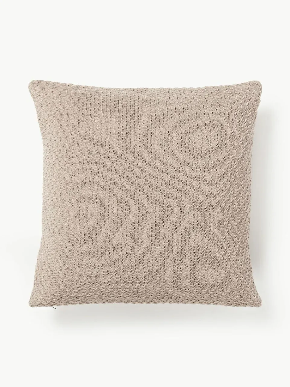 Westwing Collection Weiche Strick-Kissenhülle Everly aus Chenille