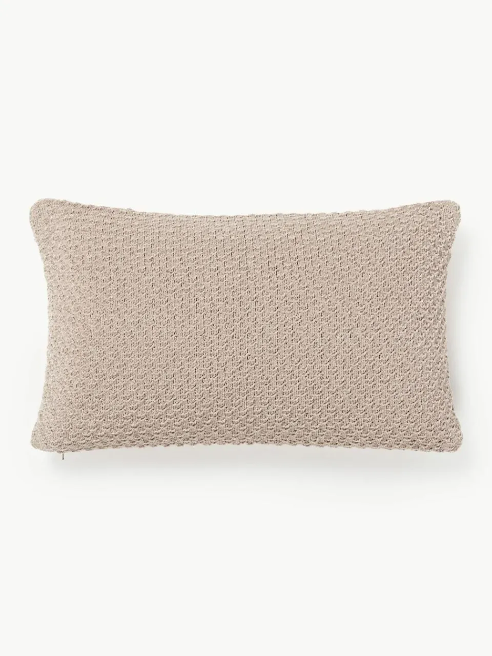 Westwing Collection Weiche Strick-Kissenhülle Everly aus Chenille