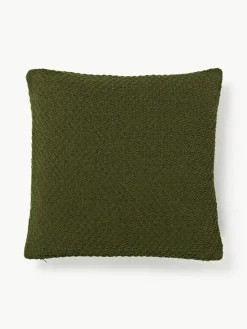 Westwing Collection Weiche Strick-Kissenhülle Everly aus Chenille