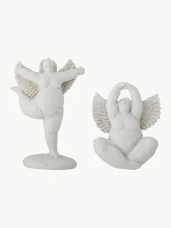 Bloomingville Weihnachtsfiguren Hadessa in Engelform, 2er-Set