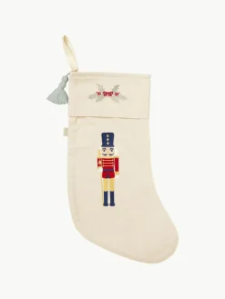 Kinder Cam Cam Copenhagen Wendbarer Weihnachtsstrumpf Nutcracker aus Bio-Baumwolle