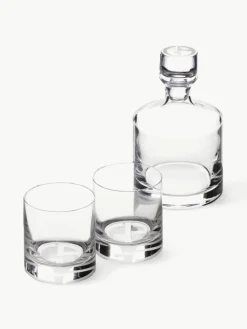Armani Casa Whisky-Set Corelli aus Kristallglas, 3-tlg.