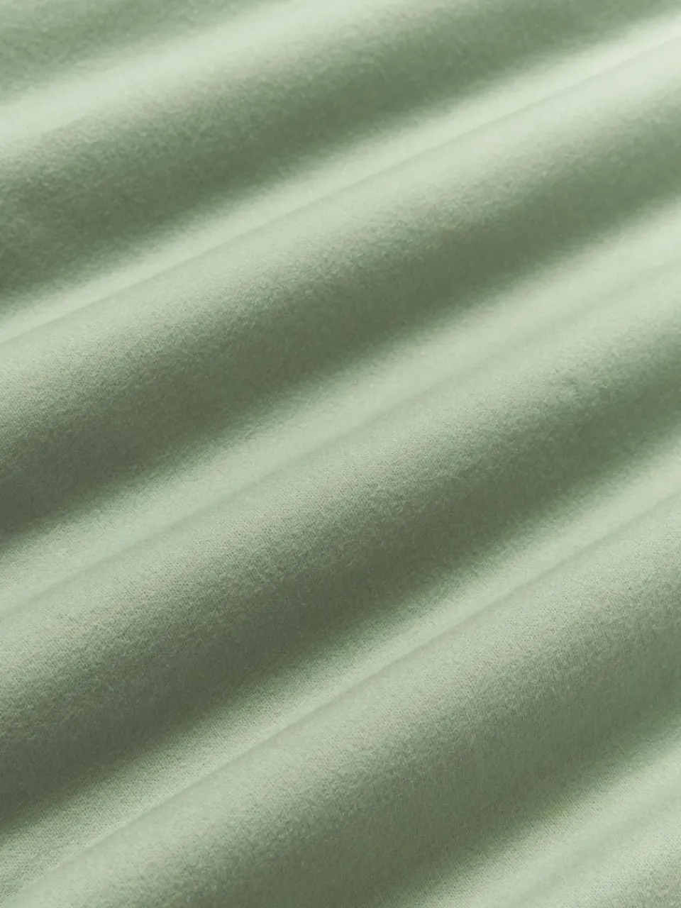 Westwing Collection Winterlicher Flanell-Kopfkissenbezug Isabelle mit Kederumrandung