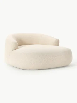 Westwing Collection XL Bouclé-Loungesessel Sofia
