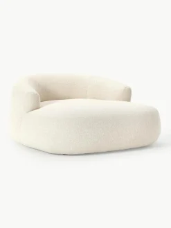 Westwing Collection XL Bouclé-Loungesessel Sofia